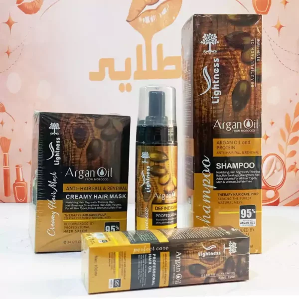 شامپو ماسک روغن ارگان لایتنس شامپو ماسک روغن ارگان لایتنس
